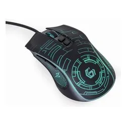 Mouse Gaming Wired Black MUSG RGB 01