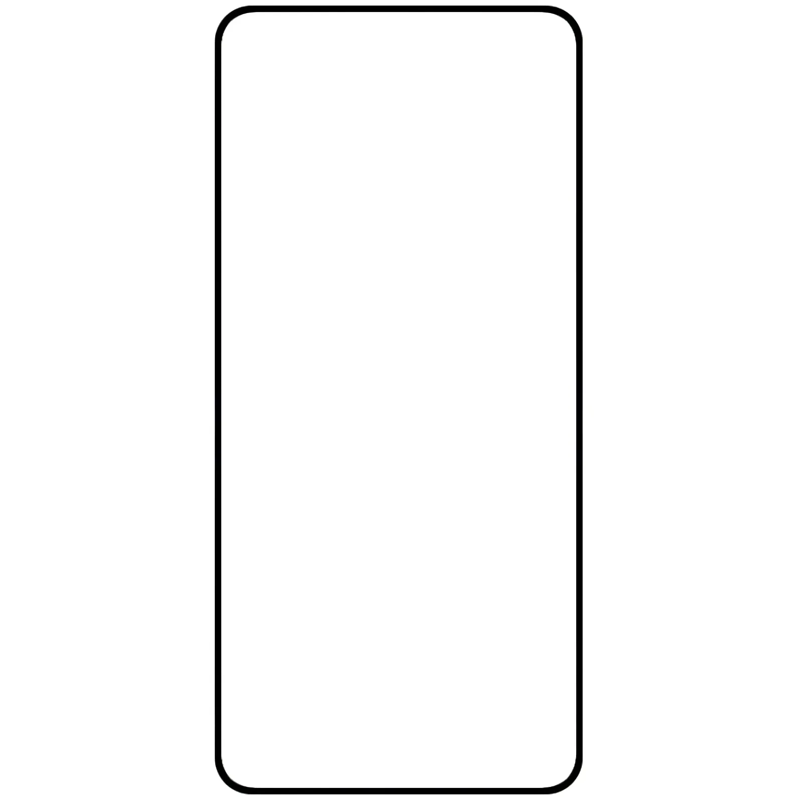 Pellicola protettiva per schermo OEM per Samsung Galaxy A56 A566, Vetro temperato, Full Glue, 5D, Nero