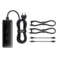 Caricabatterie USB Type-A, USB Type-C 240W Digital Gan Black P10163901113 00