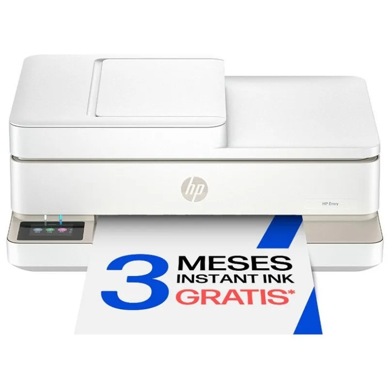 Multifunzione HP Envy 6520e Inkjet Colore WiFi Fax Dúplex ADF HP+ Compatibile