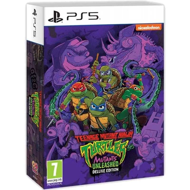 Teenage Mutant Ninja Turtles Mutants Unleashed Edizione Deluxe PS5