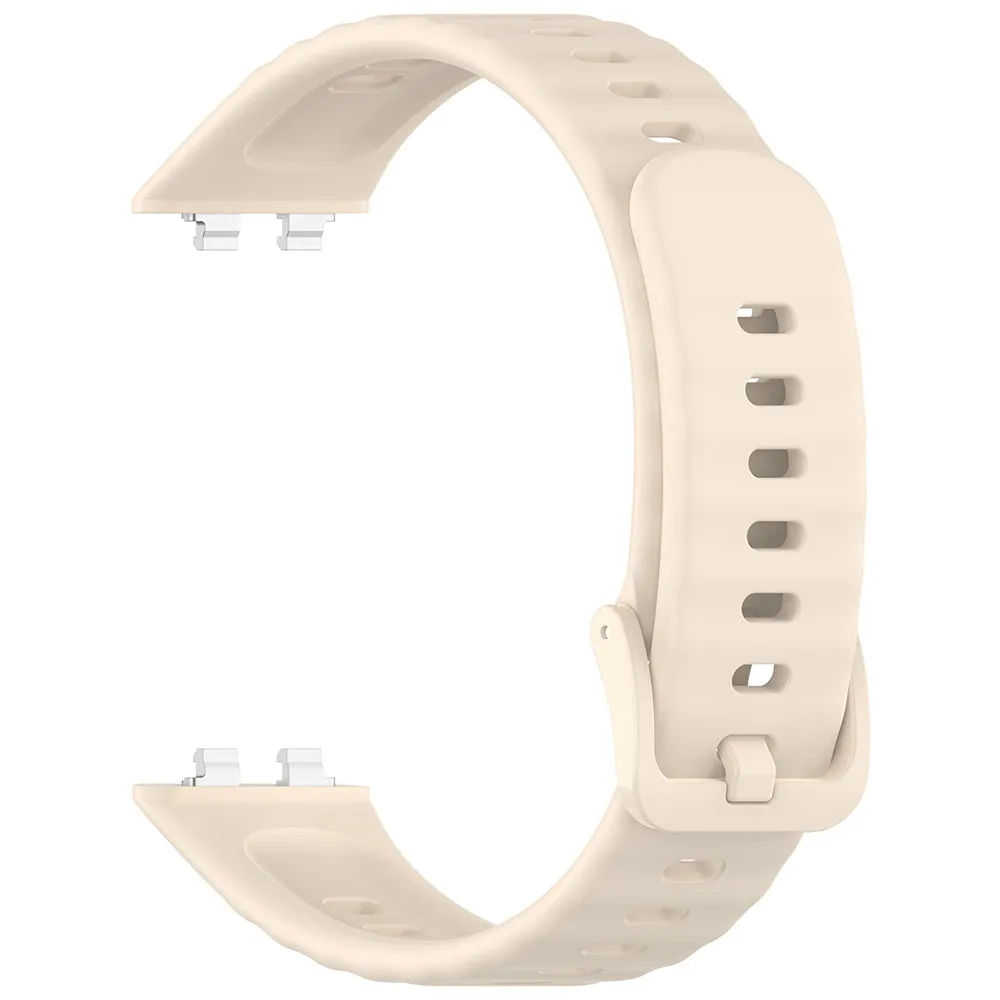 Cinturino Techsuit W082 per Huawei Band 11 / 11 Pro, Crema