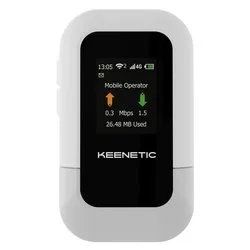 Mobile WI FI 4G LTE ROAMER (Ricaricabile) Single Band White e Grey KN 5110 01 EU