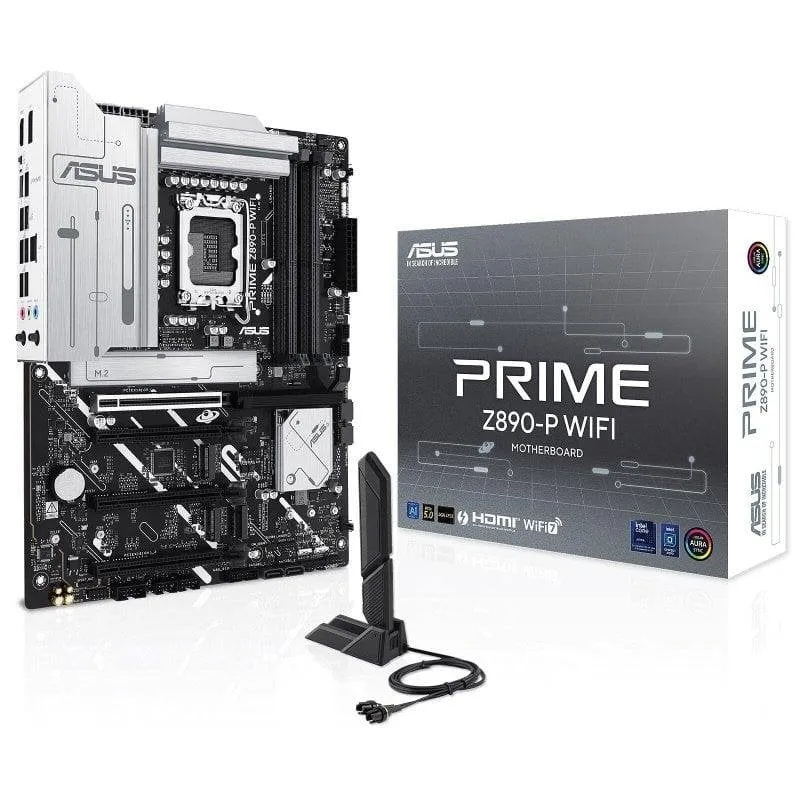 Schede Madri ASUS PRIME Z890-P WIFI Intel Z890 LGA 1851 DDR5 ATX WiFi 7 Thunderbolt 4