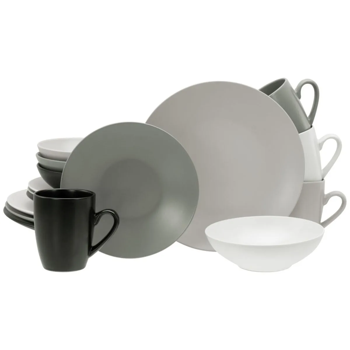 creaTable Manhattan - Combi 16 pezzi; multicolore