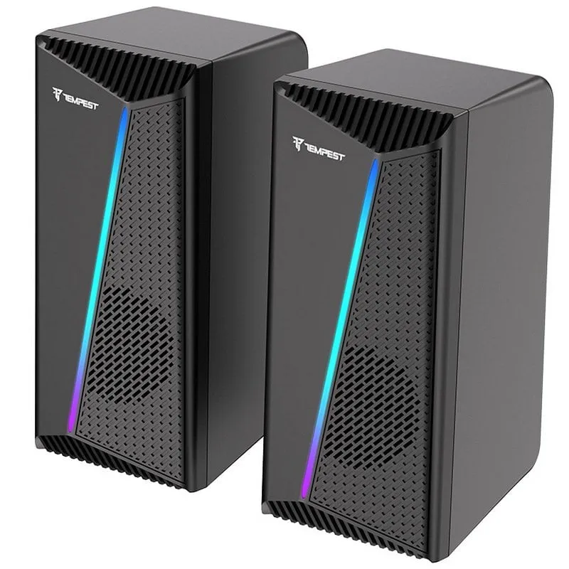 Altoparlanti da gioco Tempest M30 PLUS RGB Master 2.0 con Bluetooth, neri