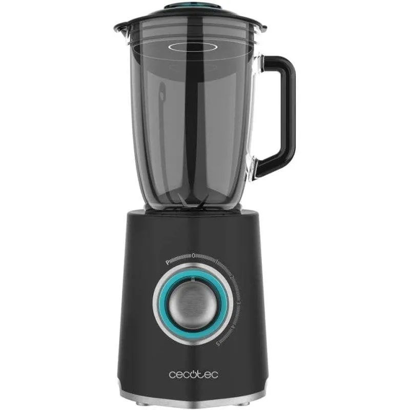 Frullatore Cecotec Power Black Titanium 2000MAX Mix Go 2000W 1,5L Vetro Termoresistente