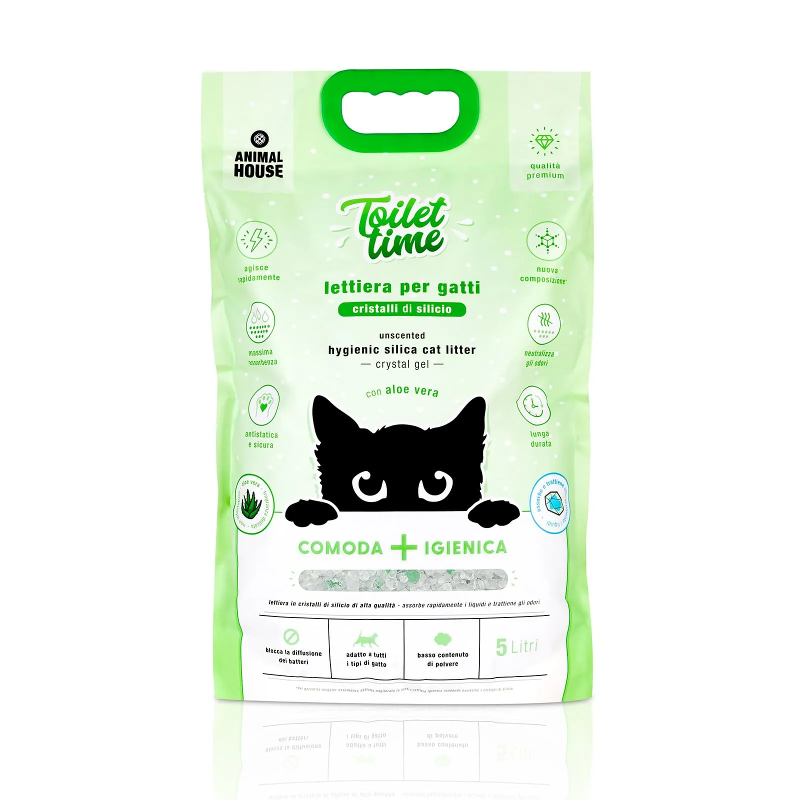 Animal House Toilet Time, Aloe, 5L