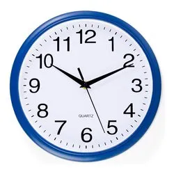 Orologio da parete (25,5x4cm) Blu navy 68227