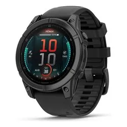 Smartwatch ( AMOLED ) FENIX E Slate Gray Steel e Black 47 mm 010 03025 01