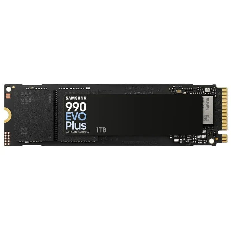 Samsung 990 EVO Plus 1 TB SSD 7150 MB/s NVMe PCIe 4.0 NVMe 2.0 NAND