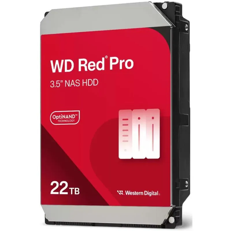 WD Red Pro 3,5" 22 TB 512 MB SATA 3