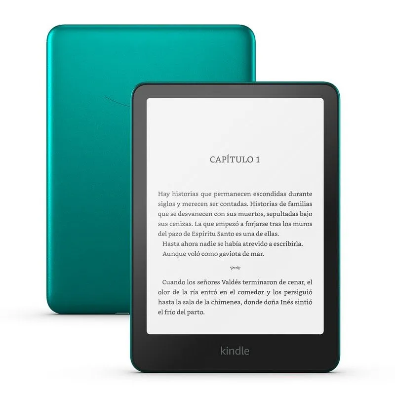 E-Book Kindle Paperwhite Signature Edition 7" 32 GB Verde giada metallizzato