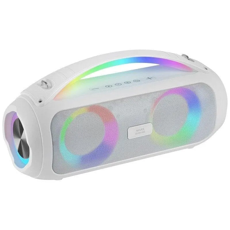 Altoparlanti Mars Gaming MS-Pulse Bluetooth 5.3 50W RGB Bianco
