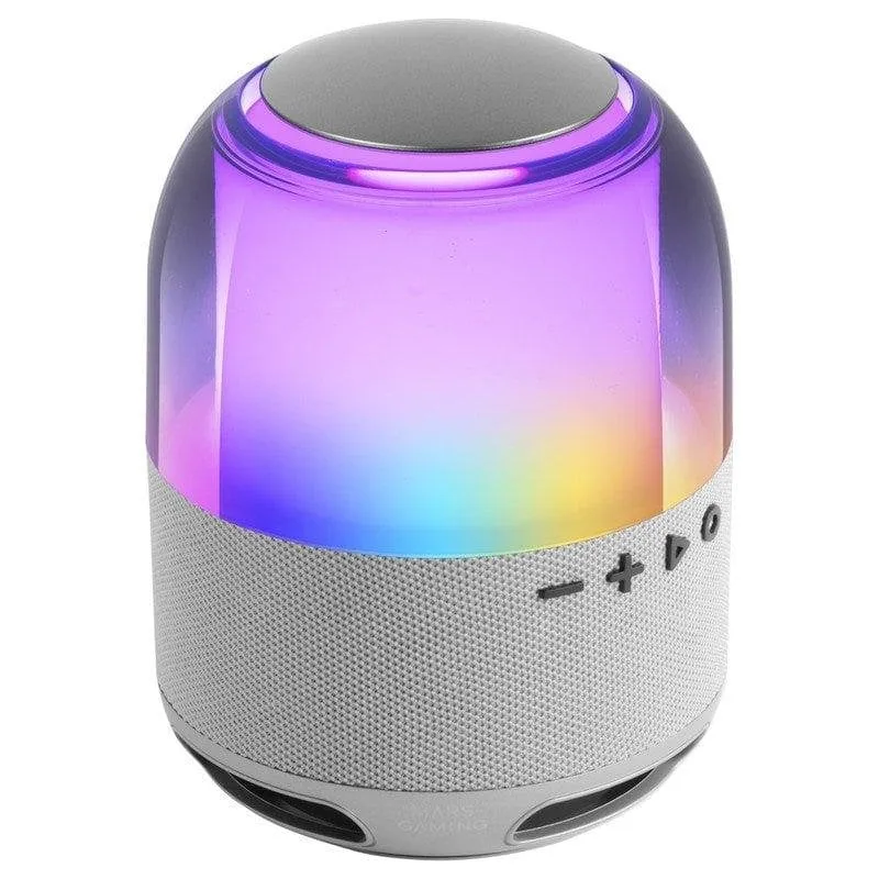 Altoparlante portatile Bluetooth 5.3 Mars Gaming MS-Flow RGB 15W Bianco