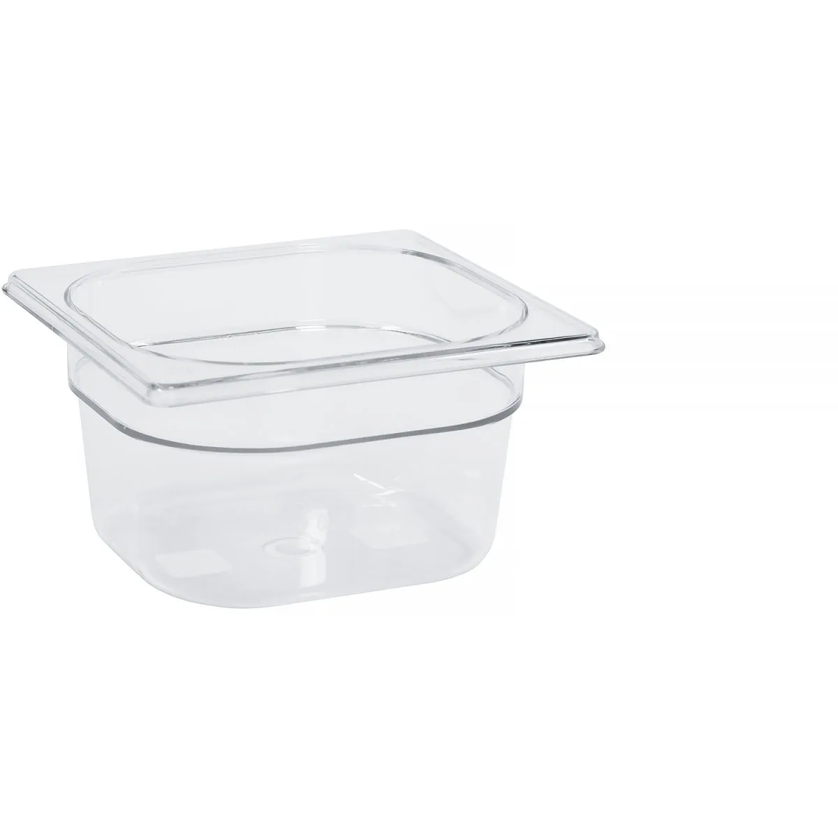 Schneider Contenitore gastronorm 1/6 in policarbonato; GN 1/6, 1.6 l, 10 cm (P); trasparente