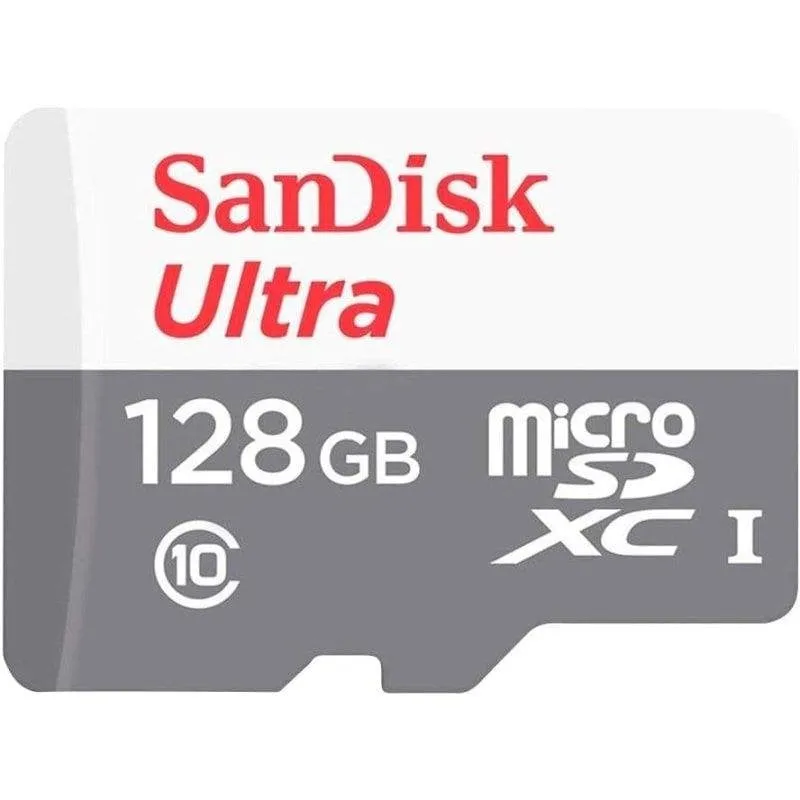 Scheda MicroSDXC Sandisk Ultra 128GB UHS-I U1 Classe 10 100MB/s