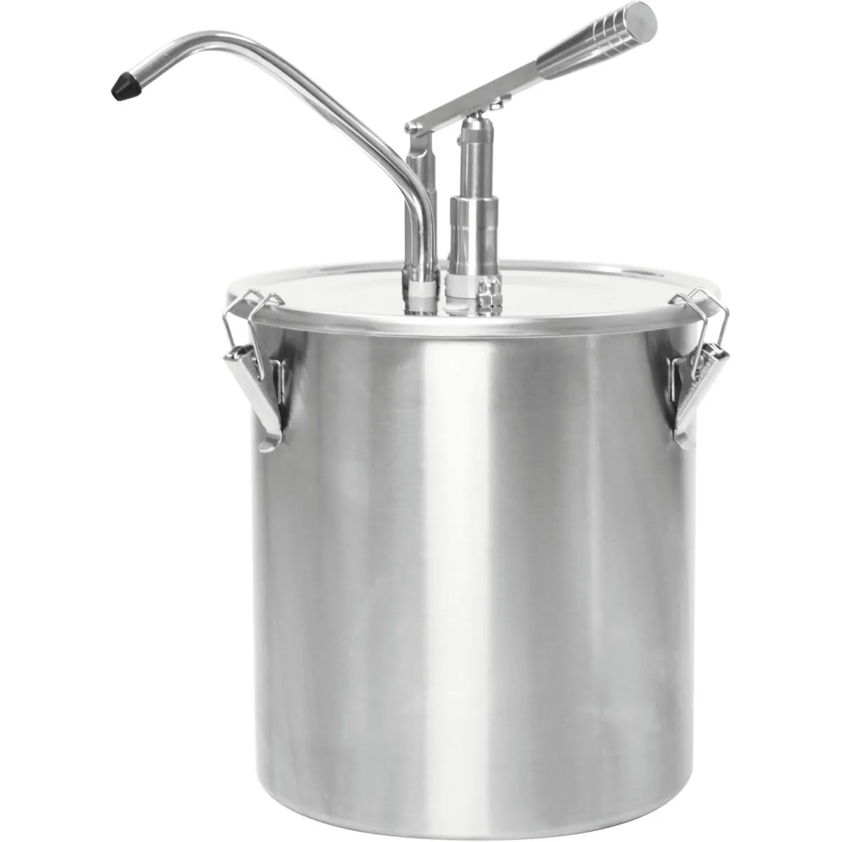 Schneider Dispenser a leva in acciaio inox; 10000 ml, 26x42 cm (ØxH); acciaio inox