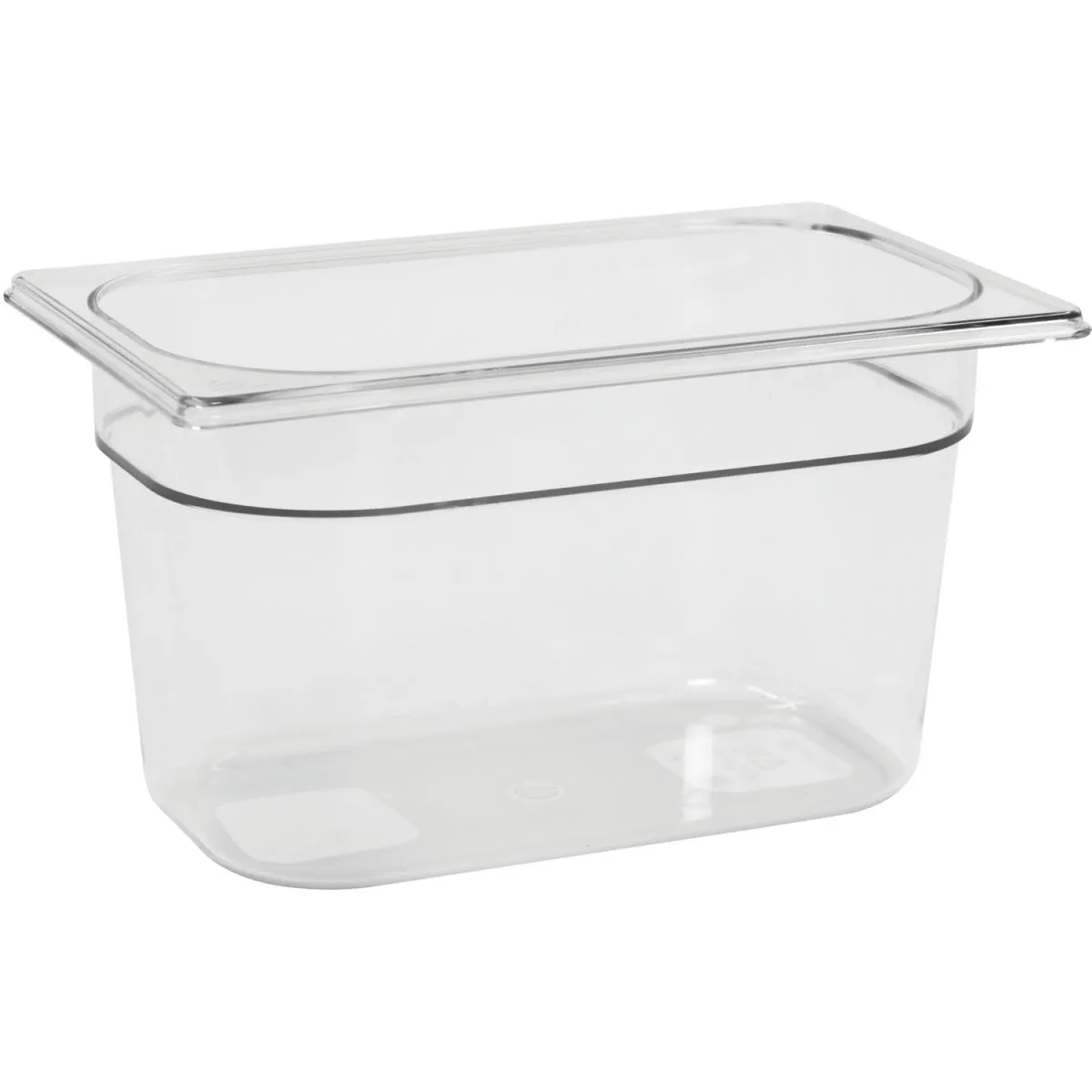 Schneider Contenitore gastronorm 1/4 in policarbonato; GN 1/4, 3.8 l, 15 cm (P); trasparente