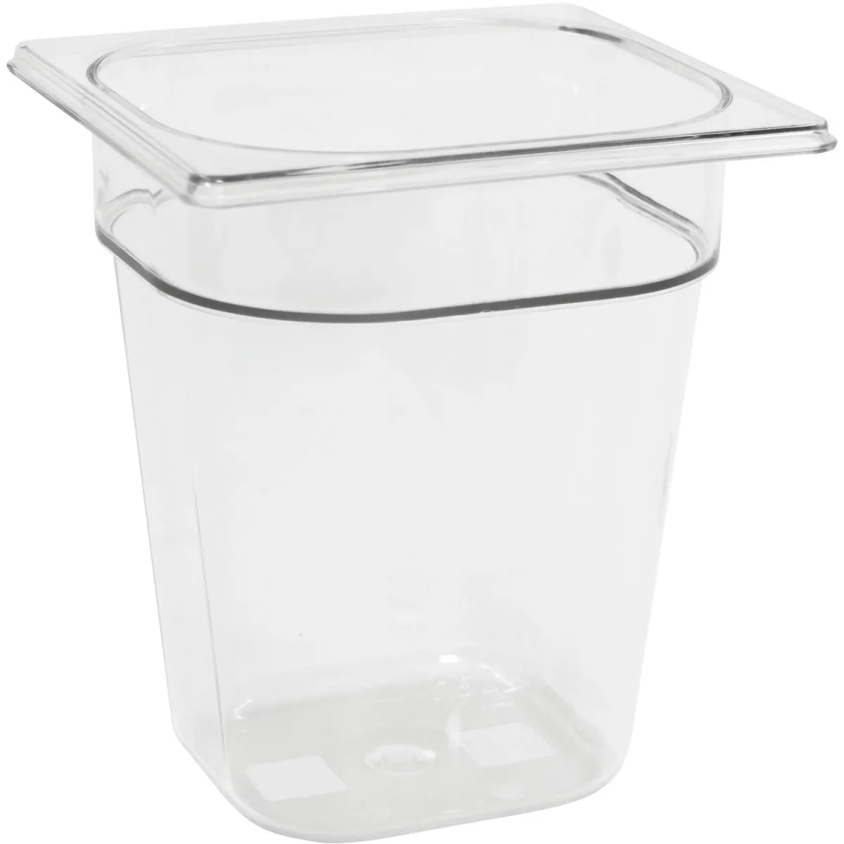 Schneider Contenitore gastronorm 1/6 in policarbonato; GN 1/6, 2.8 l, 20 cm (P); trasparente