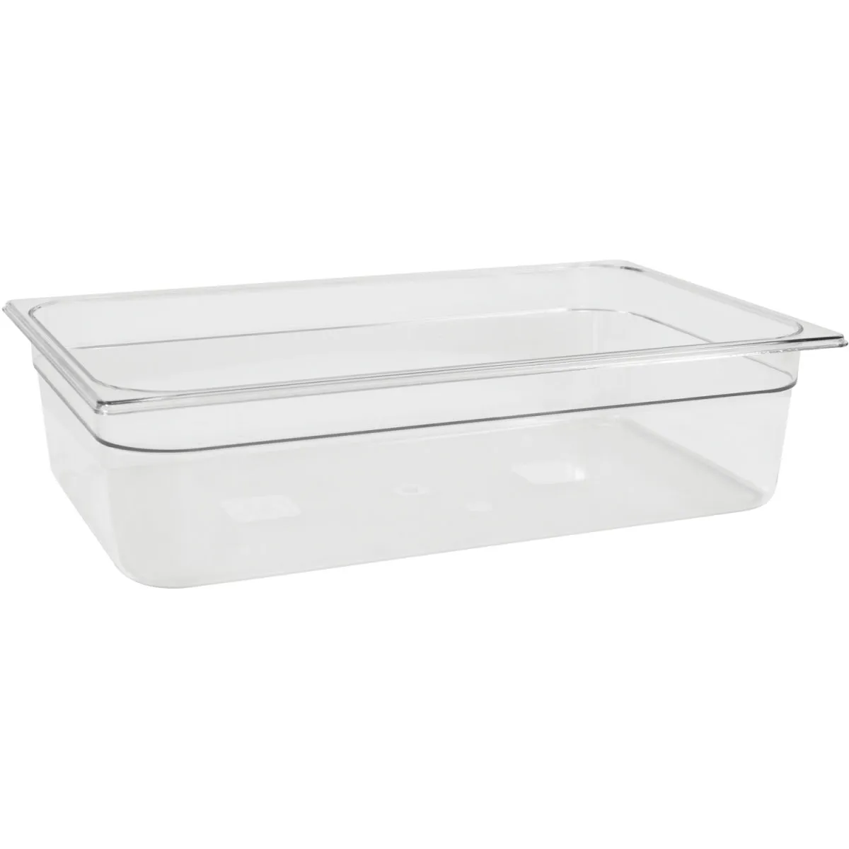 Schneider Contenitore gastronorm 1/1 in policarbonato; GN 1/1, 13.3 l, 10 cm (P); trasparente