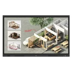 Display professionale 55" 3840x2160 UHD 4K CREATEBOARD Interactive Black 55TR3DQ B