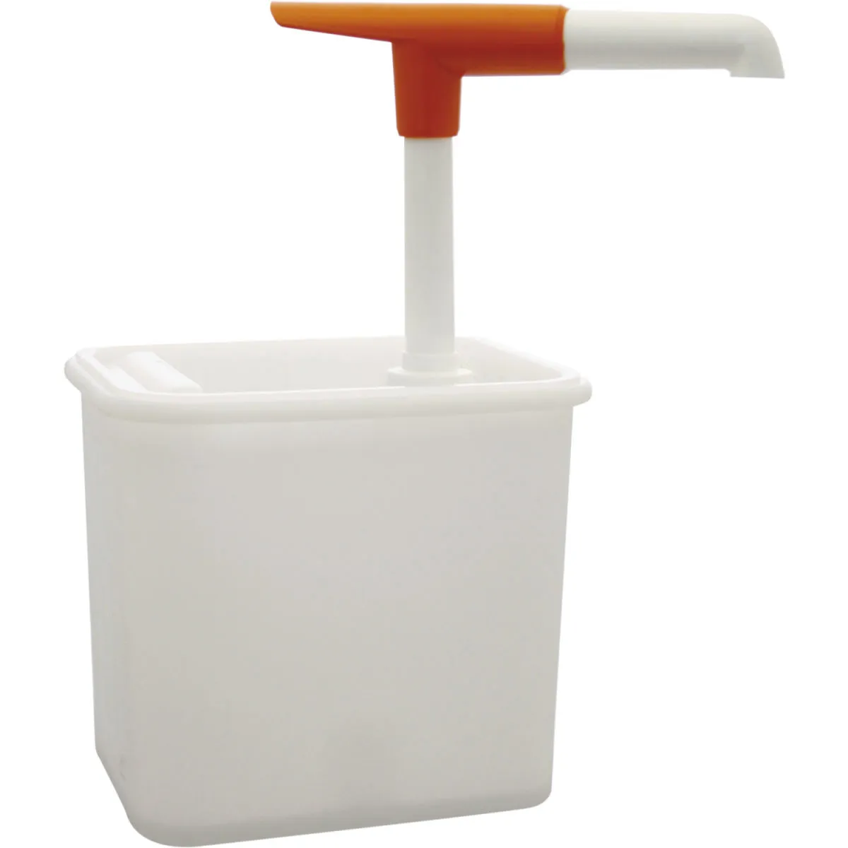Schneider Dispenser con pulsante a pressione Mix di materiali; 2000 ml, 17.5x14 cm (LxL); bianco
