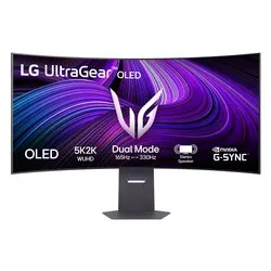 Monitor 45" ( OLED 5120x2160 UWUHD 5K 165Hz ) ULTRAGEAR Curvo Black 45GX950A B AEU