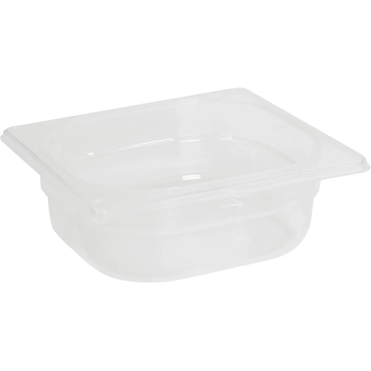 Schneider Contenitore gastronorm 1/6 polipropilene; GN 1/6, 1 l, 6.5 cm (P); trasparente