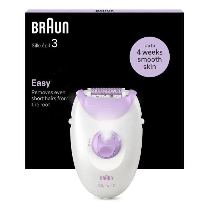 Epilatore Braun Silk-épil 3 3-000 2 Velocità Luce Integrata