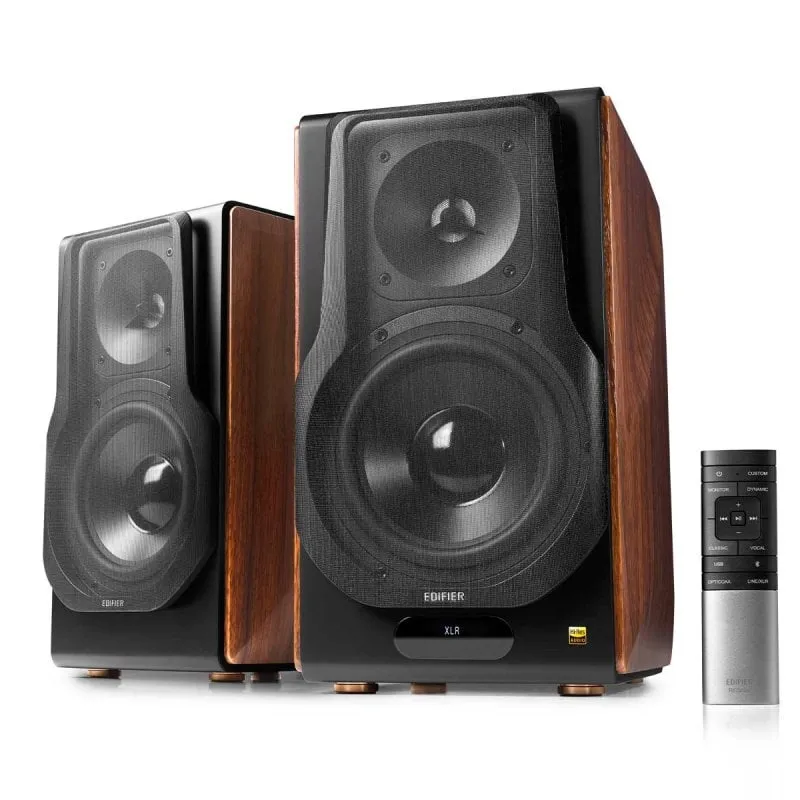 Edifier S3000MKII altoparlanti attivi con WiFi/Bluetooth Marrone