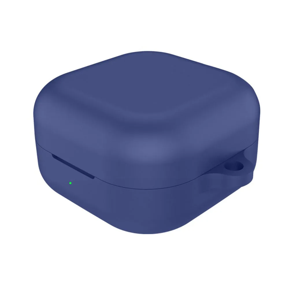 Custodia Techsuit Silicone per Samsung Galaxy Buds4 / Buds4 Pro, Blu Navy