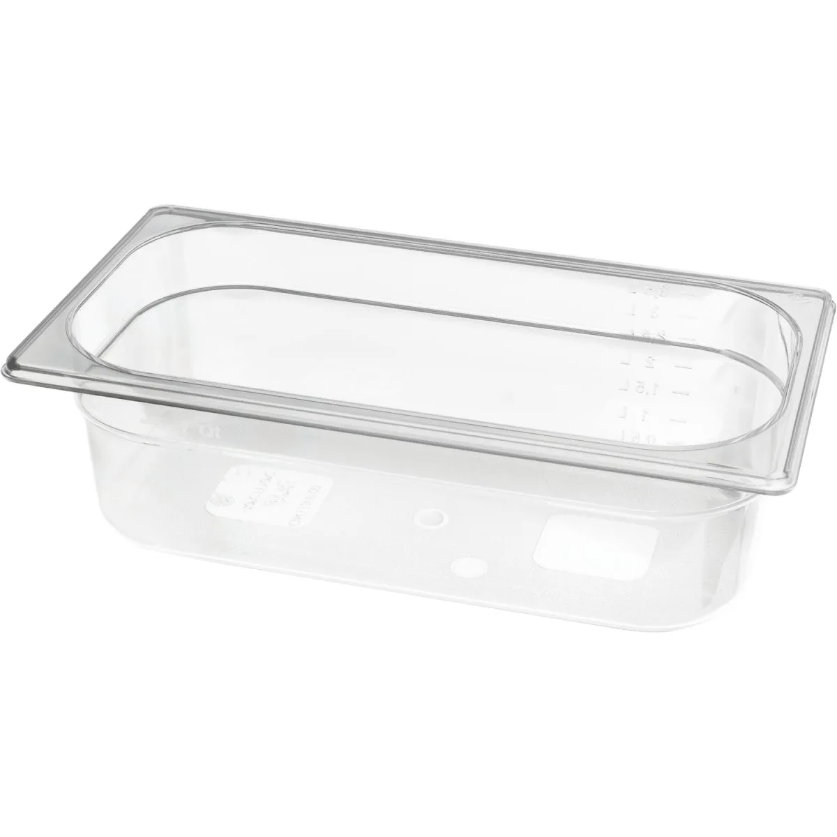 Schneider Contenitore gastronorm 1/3 policarbonato; GN 1/3, 3.8 l, 10 cm (P); trasparente