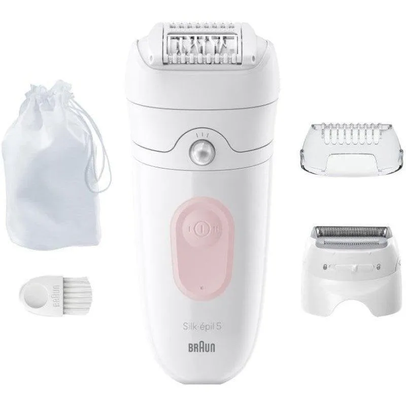 Epilatore Braun Silk-épil 5 SE5-030 senza Fili 2 Velocità Wet & Dry