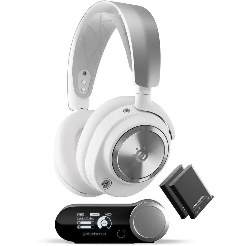 CUFFIE STEELSERIES - ARCTIS NOVA PRO WIRELESS BIANCO (61524)