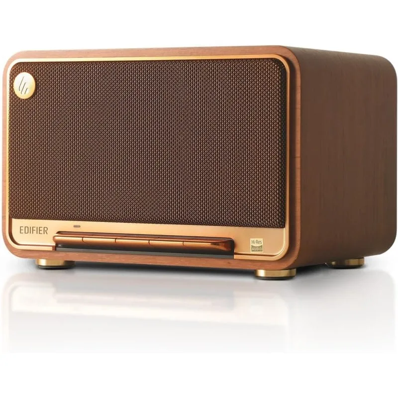 Altoparlante Bluetooth portatile da tavolo Edifier D32 60W RMS Marrone