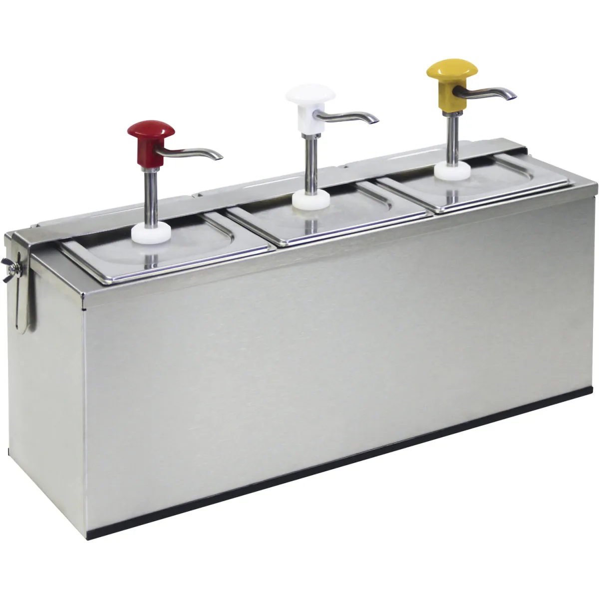 Schneider Dispenser a pulsante COOL; 3000 ml, 58.5x18.5x37.5 cm (LxLxH); acciaio inox