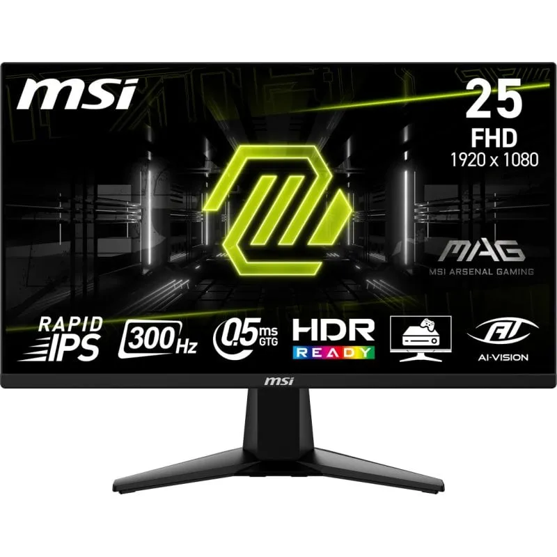 MSI MAG 255XF 24,5" LED IPS veloce FullHD 300Hz