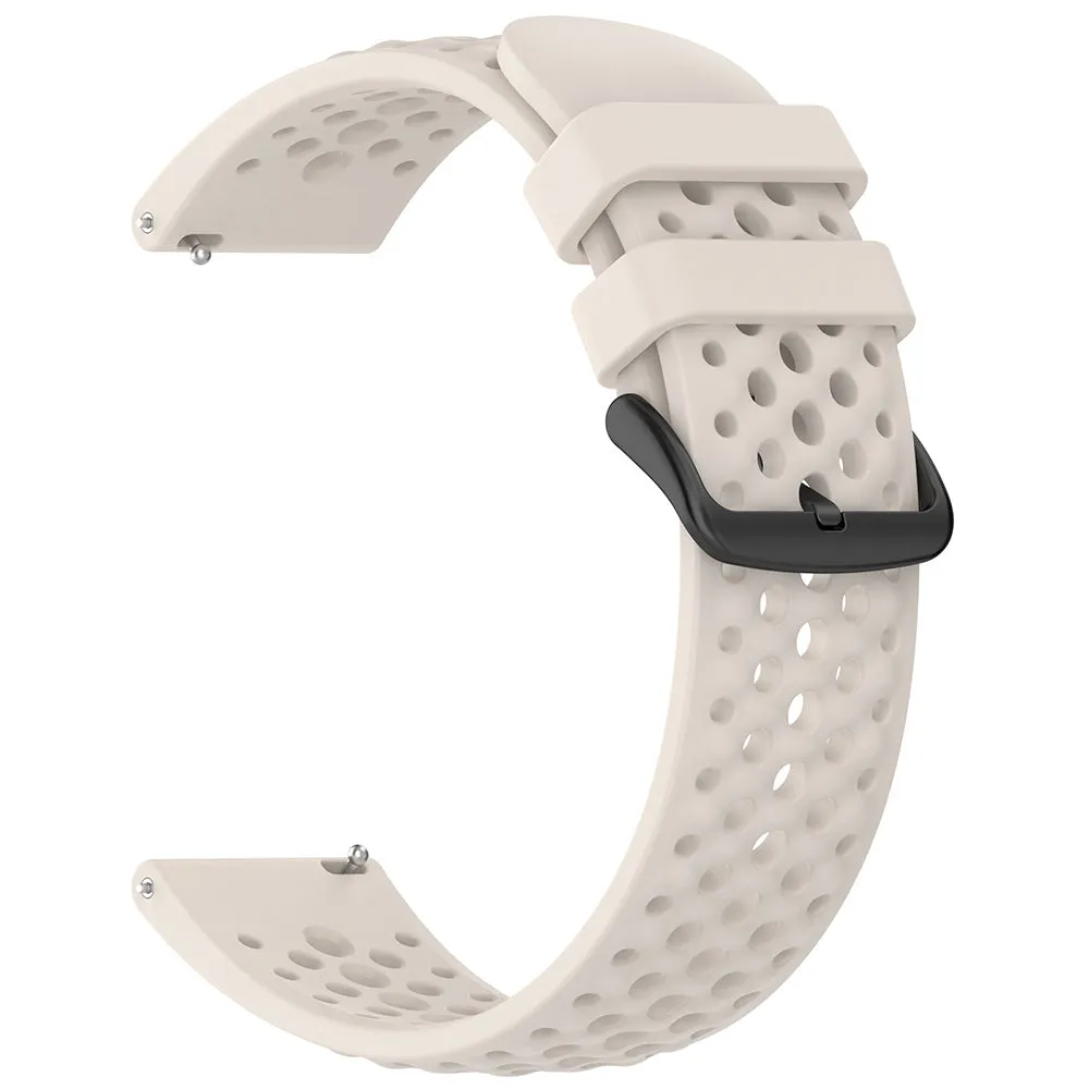 Cinturino Techsuit W083 per Amazfit Watch / Samsung Watch Series, 22mm, Bianco