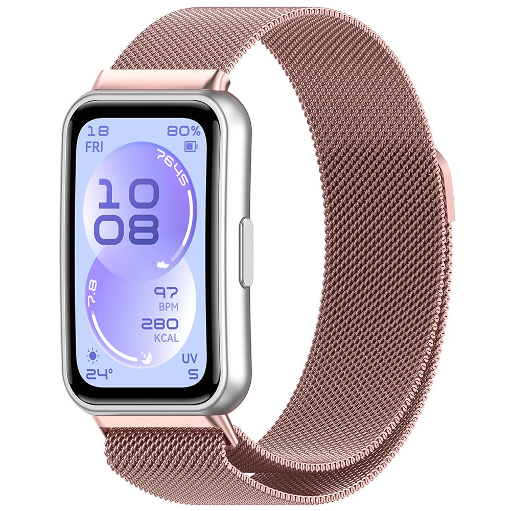 Cinturino Techsuit W009 per Huawei Band 11 / 11 Pro, Rosa