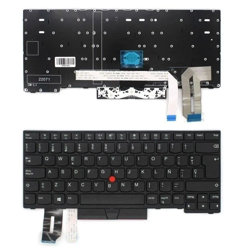 Tastiera Lenovo ThinkPad T480s T490 T495 L480 L380 L390