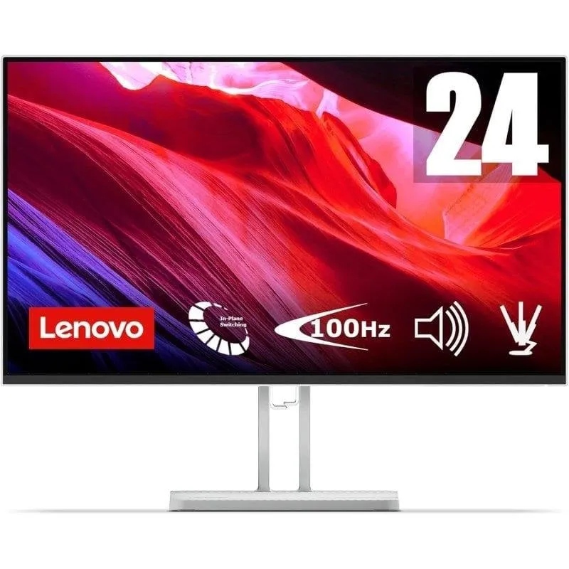 Monitor PC Lenovo L24i-4B 23,8" FullHD 100Hz IPS 4ms Design Senza Cornici