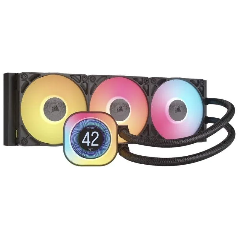 Refrigerazione Liquida Corsair iCUE LINK TITAN 360 RX LCD 360mm 3 Ventole RGB