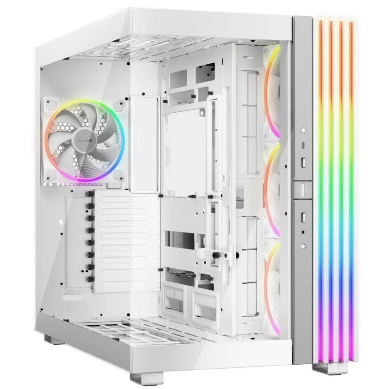 silenzio! LIGHT BASE 900 FX ARGB Full Tower E-ATX Doppio Vetro Temperato USB-C Bianco