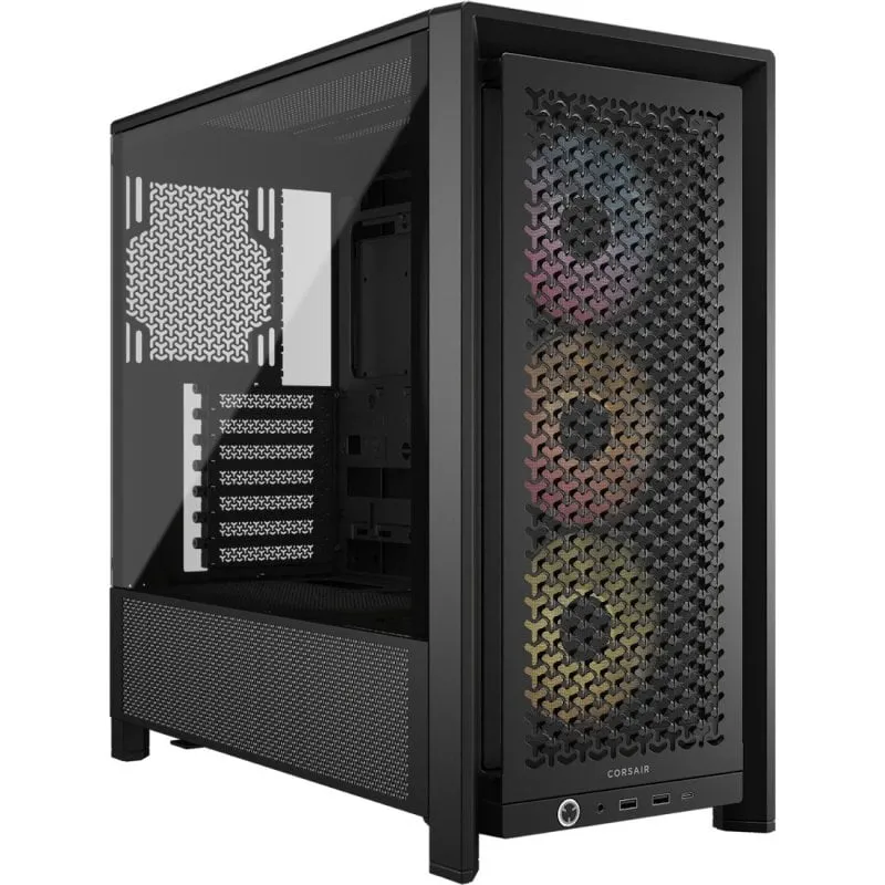 Corsair FRAME 4000D RS ARGB Semi-Tower E-ATX Vetro Temperato USB-C Nero