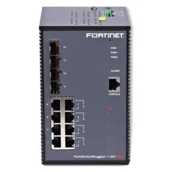 Switch di rete 8 porte FORTISWITCH RUGGED PoE+ Gray FSR 112D POE Gigabit (1000Base-TX)