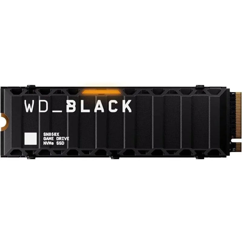 Disco SSD Sandisk WD Black SN850X 8TB NVMe PCIe 4.0 7200MB/s con dissipatore