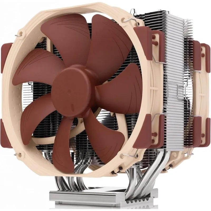 Ventola CPU Noctua NH-U14S TR5-SP6 per AMD Threadripper ed Epyc 6 tubi 2x140mm marrone