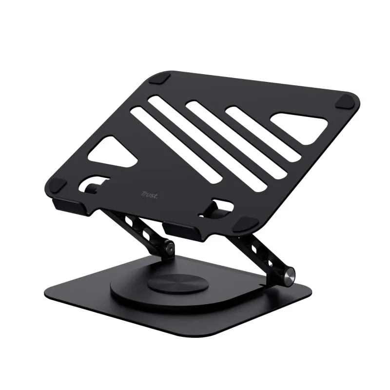 Supporto per laptop Trust Zeff con rotazione a 360° fino a 16" Nero