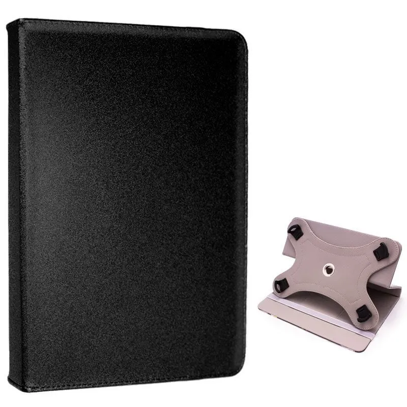 Custodia universale per ebook/tablet in similpelle da 9,7"-11" nera (quadrata)